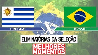 Uruguai x Brasil MELHORES MOMENTOS 17102023  ELIMINATÓRIAS DA COPA 2026 FIfa 23 [upl. by Bazar702]