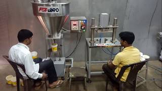 Grease Filling Machine And Lid Pressing Machine [upl. by Laban]