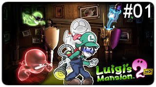 ANDIAMO A CACCIA DI FANTASMI NELLA REMASTERED DI QUESTO CAPOLAVORO  Luigis Mansion 2 HD  ep01 [upl. by Eng]