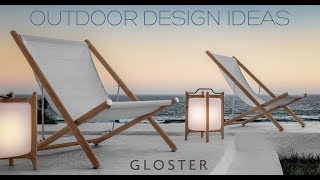 Design Ideas with Gloster Outdoor Furniture [upl. by Robena148]