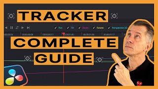 Complete GUIDE to the TRACKING TOOL  Davinci Resolve 181 [upl. by Eldreeda]