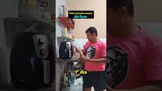 Pobre quando compra Air fryer airfryer airfryerrecipes [upl. by Reyem288]