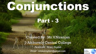 Conjunctions part 3 [upl. by Ahsatin]