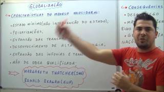 AULA GEOGRAFIA GLOBALIZAÇÃO PARTE 1  MAI 13  PROF ZÉ BONNER [upl. by Aileek]