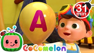 ABC Song With Balloons V1  CoComelon  Kids Song  Trick or Treat [upl. by Merola]