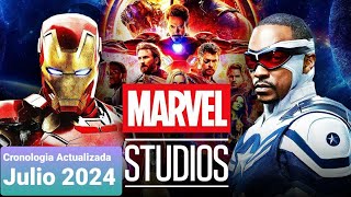 Cronologia Marvel Actualizada  Julio 2024 [upl. by Nehte462]