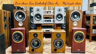 Loa Bookshefl Châu Âu  Mỹ  Đan Mạch  Dynaudio Dm 28  Tannoy 628 plus  Infinity Sm 80  Dantax [upl. by Dukey]