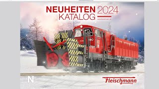 Fleischmann N Neuheiten 2024  Wir gehen durch den Katalog [upl. by Ardine603]