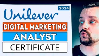 Unilever Digital Marketing Analyst Professional Certificate Review  2024  Coursera Review [upl. by Abbey]