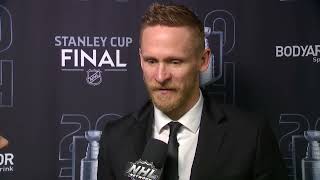 Corey Perry pregame interview [upl. by Ynned232]