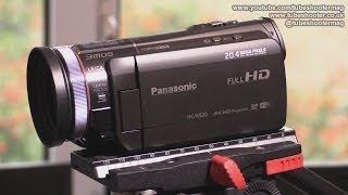 Review Panasonic HCX920 camcorder [upl. by Dorrahs219]