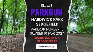 Going Sub 27 at Sedgefield Parkrun [upl. by Saberio97]