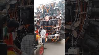 SHYAM Dj Nakra Pratapghad SULTANPUR DURGA pooja Visarjan 2024 djvlog [upl. by Naivart]