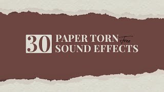 30 FREE PAPER TORN SFX 🔥🔥🔥 [upl. by Burchett928]