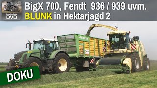 DOKU BLUNK Krone BigX 700 Fendt 936939 uvm  Hektarjagd 2 [upl. by Chandler]