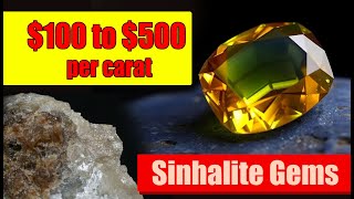 Discovery and History of Sinhalite diamond gems gemstones minerals [upl. by Marcin]