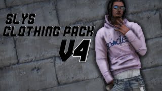 Slys Male Clothing Pack V4  GTA V FiveM Clothing Pack  Most Updated Pack [upl. by Now]