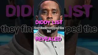 Diddy list revealed 🤣 😳 🔥diddy diddylist diddygoingtojail [upl. by Mini]