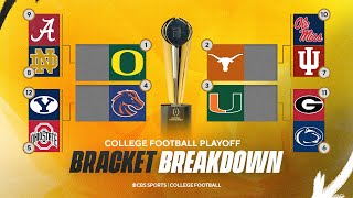 Week 13 College Football Playoff Rankings REVEALED  Full breakdown of the 12team bracket amp MORE [upl. by Onifled]