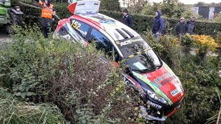 Donegal Harvest Rally 2024 Crash Sideways amp Action [upl. by Safir]