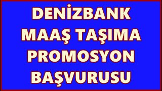 Denizbank Emekli Promosyon Sorgulama  Yenileme  Başvuru  Emekli Maaşı Taşıma 2023 Şubeye Gitmeden [upl. by Meakem]