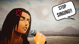 Dont Interrupt Erens Singing AOT VR [upl. by Madox]