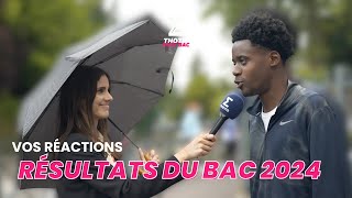 Résultats du bac 2024  vos réactions [upl. by Valenka214]