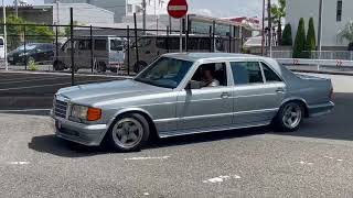 Mercedes W126 AMG Tribute  Bad to the Bone [upl. by Len]