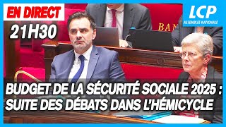 Budget de la Sécurité sociale 2025  suite de lexamen en séance à lAssemblée  291024 [upl. by Eisoj]