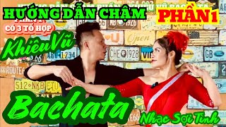 Hướng Dẫn Chậm Khiêu Vũ Bachata Đôi Phần 1 Ghép Nhạc Sợi Tình Dân vũ Khiêu vũ cho người mới bắt đầu [upl. by Nesyla985]