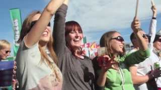 Barilla  Mikaela Shiffrin – Ski Season Opening 20132014 Solden Austria [upl. by Longmire]