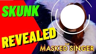 Skunk Revealed To Be RampB LEGEND  Masked Singer [upl. by Otrepur]