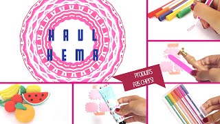 HAUL Produits HEMA Loisirs Créatifs Bureau Beauté [upl. by Yrac]