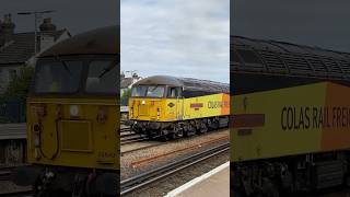 56 049 shouts through Tonbridge with 5 town and dragging sleepers [upl. by Pippy]