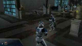 Star Wars Battlefront II  Coruscant Knightfall [upl. by Wiburg]