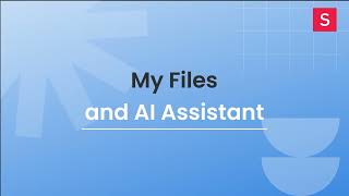 Introducing My Files and AI Assistant  Soda PDF Online [upl. by Berhley162]