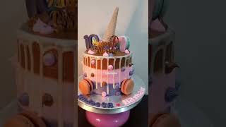 Beautiful Birthday Cakes  Cake  Ideas  shortvideo cakedecorating cake cakeideas [upl. by Ydnal436]