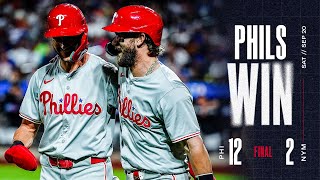 Phillies vs Mets Game Highlights 92024  MLB Highlights [upl. by Nur713]