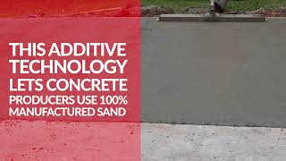 Acti Gel Boosts Manufactured Sand Usage in Concrete [upl. by Enirhtak483]