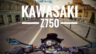 Banditul Testeaza 6 HoriaSans Kawasaki Z750 [upl. by Jedthus]