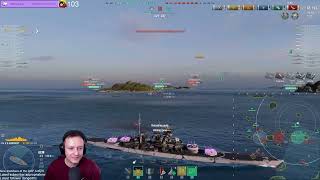 Großer Kurfürst  Playing all the old battleships of World of Warships in 2024 [upl. by Donetta]