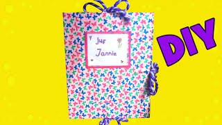 DIY duct tape  Portfoliomapje maken van karton [upl. by Evelyn98]