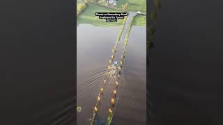 Reenaderry Road coalisland flooding floods shorts shortsvideo dji mavic 2023 2023shorts [upl. by Nedgo500]