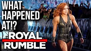 WHAT HAPPENED AT WWE Royal Rumble 2019 [upl. by Oballa]