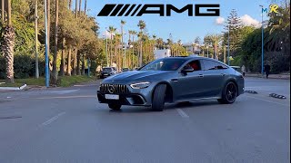 REVIEW N°50  MERCEDESBENZ GT63S AMG V8 BITURBO 4MATIC 4DOOR COUPÉ 2020 🔥🌐🇲🇦🏎✈ ساروخ أرض أرض [upl. by Eeima455]