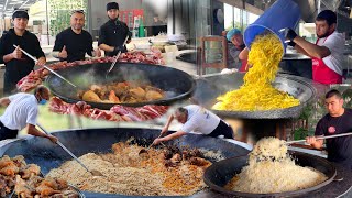 Types of Uzbek pilaf and the best top pilaf centers  Assalom Uzbekistan [upl. by Hanas]