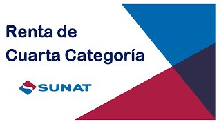 Impuesto a la Renta de Cuarta Categoria [upl. by Corette]