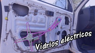 INSTALACIÓN DE VIDRIOS ELÉCTRICOS  CONVERSIÓN VIDRIOS MANUALES A ELÉCTRICOS [upl. by Sivehc]