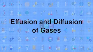 Effusion and Diffusion of Gases [upl. by Nore]