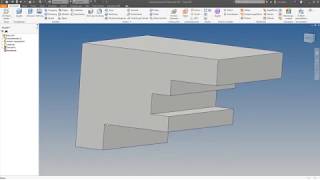 Inventor Tutorial 202 Skizze erstellen  Beispiel Skizze Übung 2 [upl. by Dorran888]